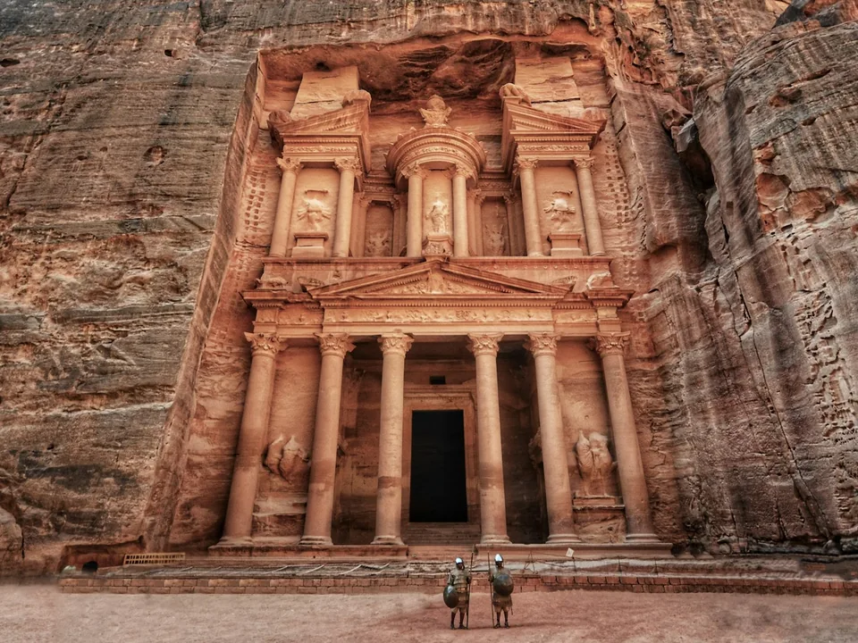 The Treasury in Petra
