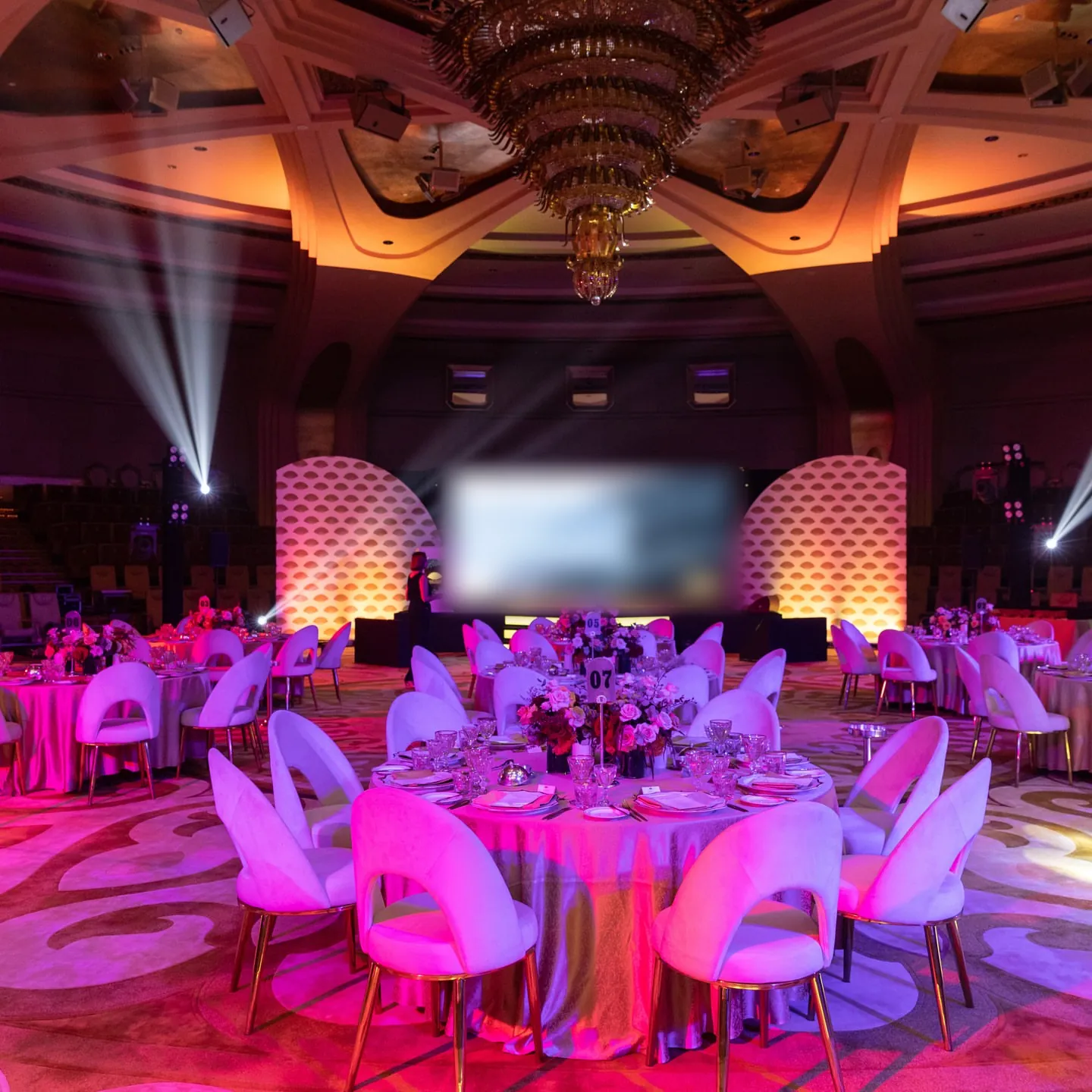 The GCC chamber at Emirates Palace, a 2xceed programme